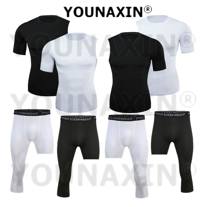 T Shirt Tight Fit - Abbigliamento Sportivo Unisex, T-shirt a Maniche