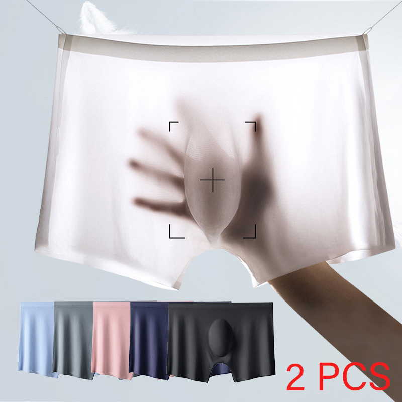 Multi Pack Underwear - 2 Pz/lotto Mutandine Ultra-sottili da Uomo