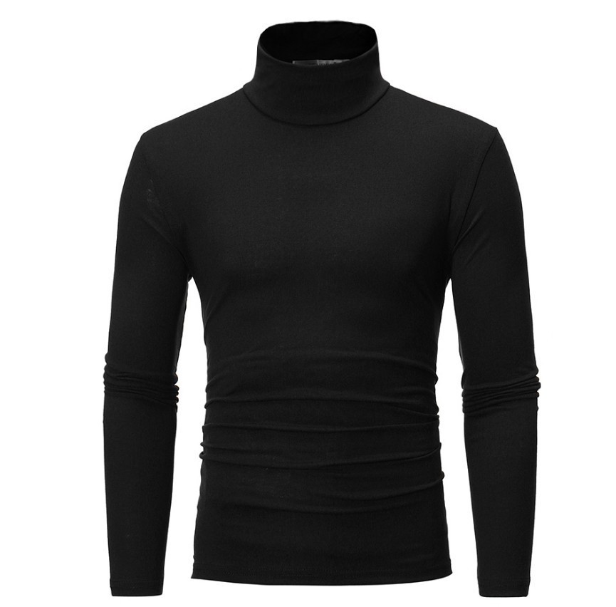 Maglietta a Collo Alto da Uomo - T Shirt Tight Fit recensione e prezzo