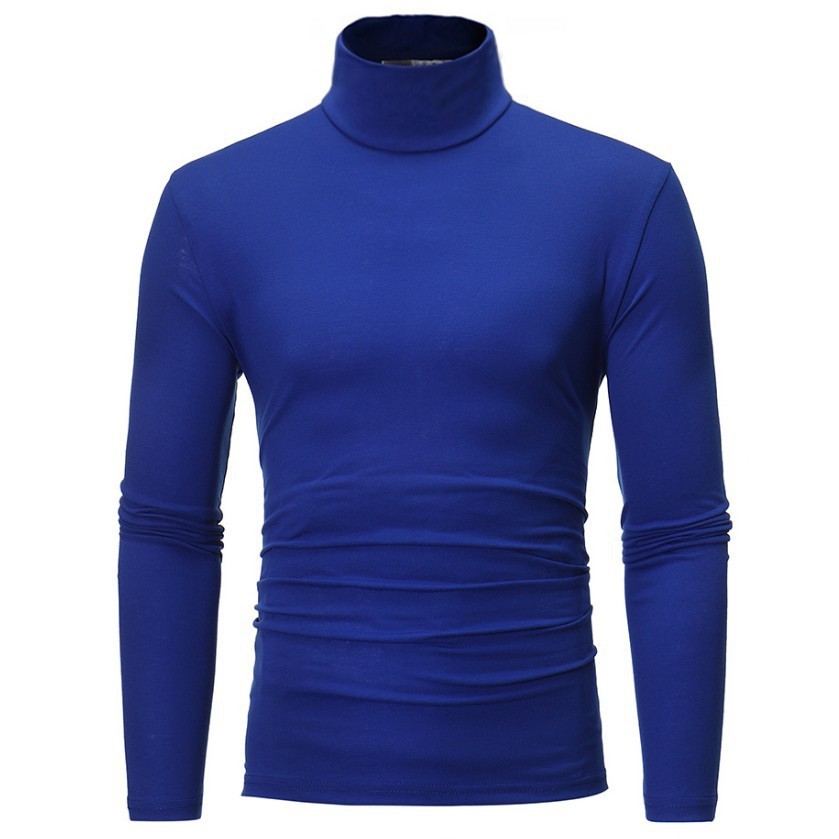 Maglietta a Collo Alto da Uomo - T Shirt Tight Fit recensione e prezzo